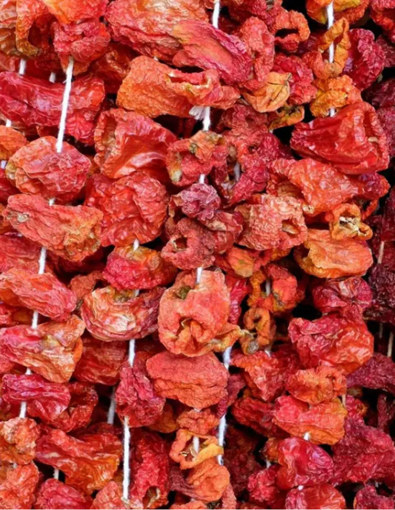 Getrocknete Paprika für Dolma – Sonnengereift & Handverlesen aus Gaziantep