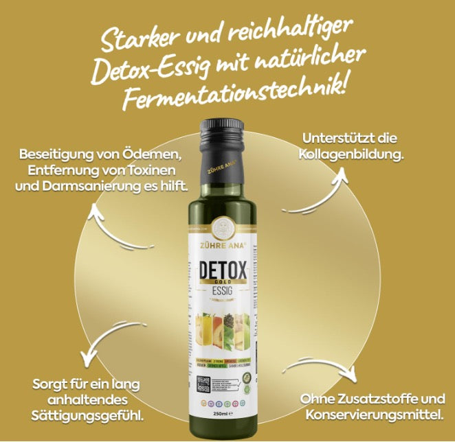 Zühre Ana Gold Essig 250 ml – Fruchtiger Gurmet-Fermentationsessig